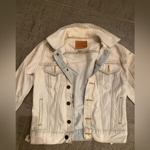 Levi's White Denim Jacket